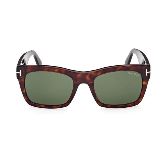 NEW TOM FORD FT1062/S 52N SUNGLASSES TF1062 52N HAVANA MEN SQUARE EYEWEAR - Picture 2 of 3